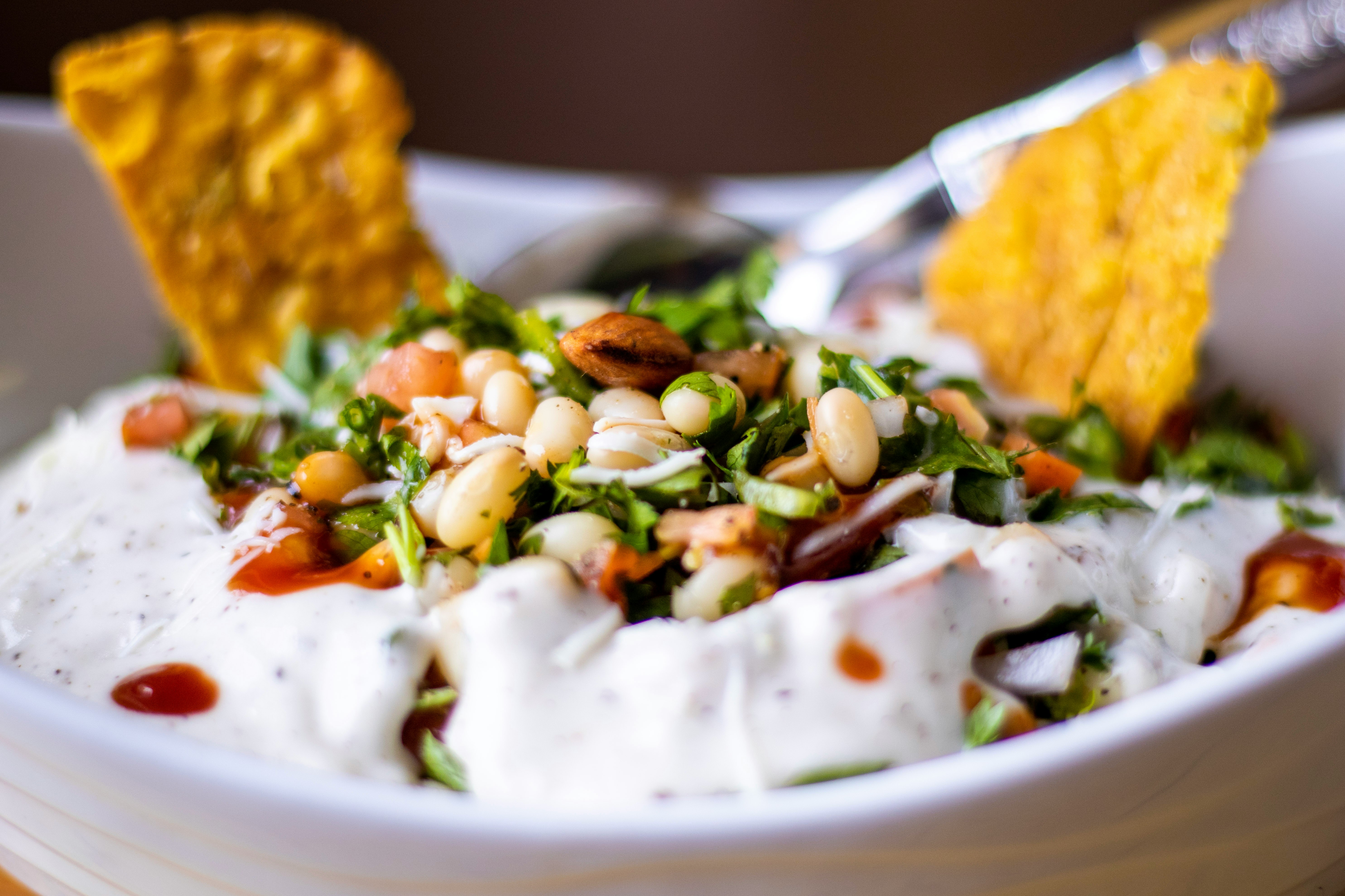 white ceramic plate with food